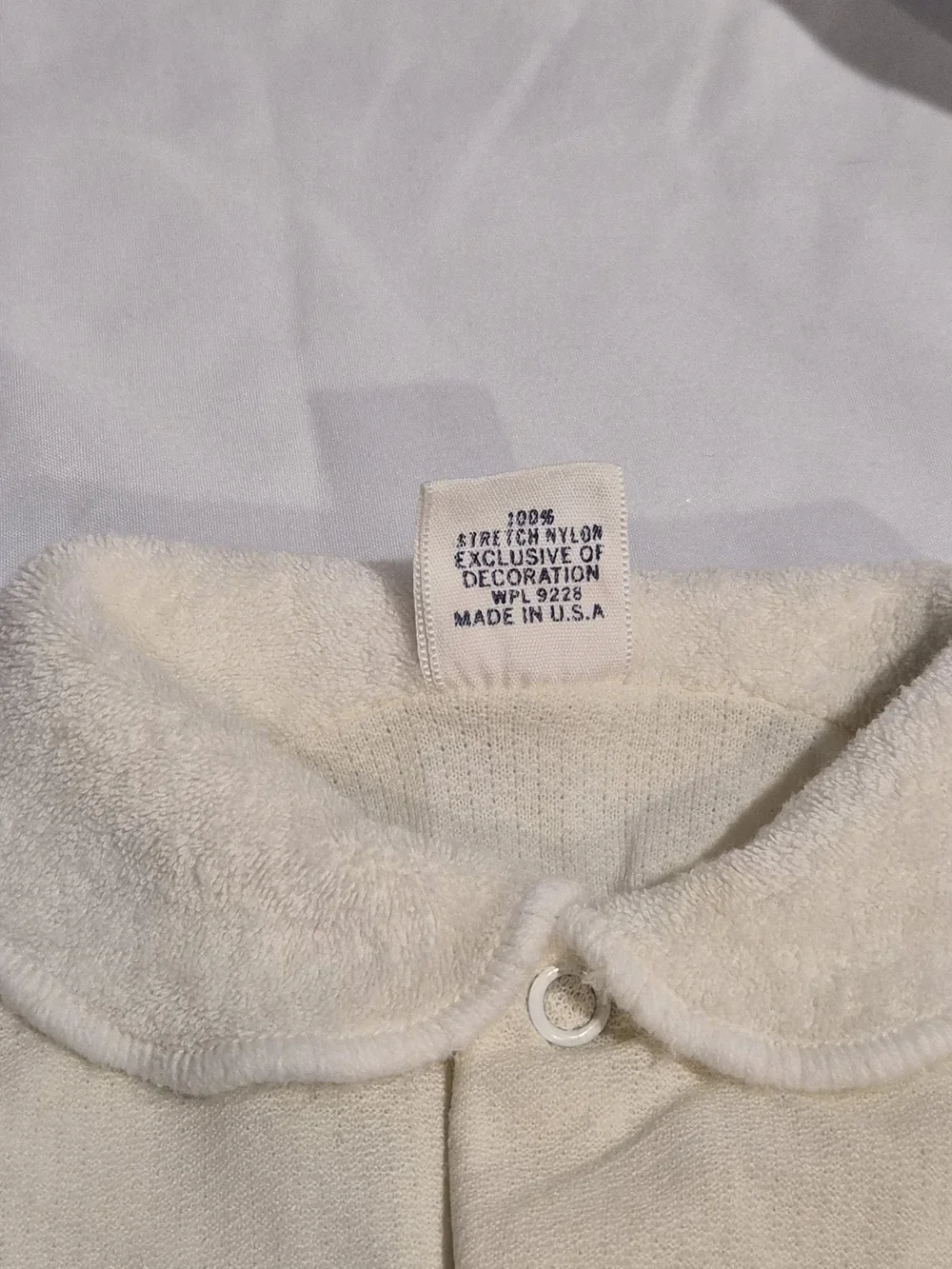 ✨ Vtg Totknits by Trimfit Baby Sleeper • Yellow Bird • Med 12-20 lbs • USA ✨‎